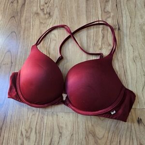 Victoria's Secret Deep Red Bra